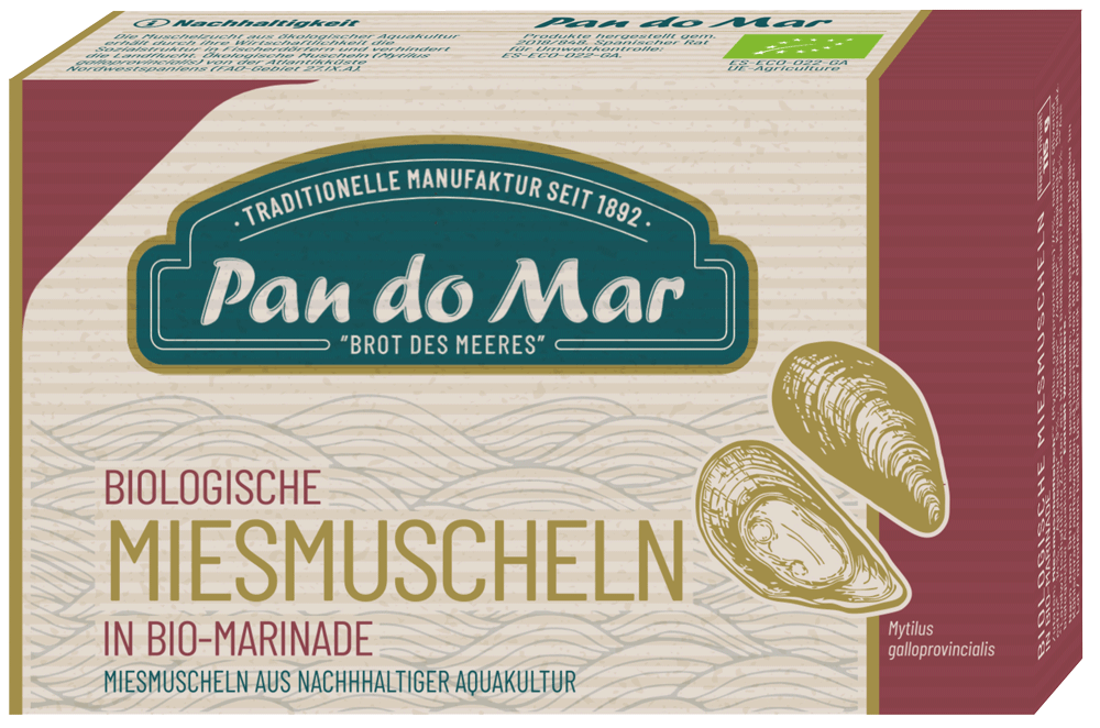  Bio-Miesmuscheln in Bio-Marinade (115g)
