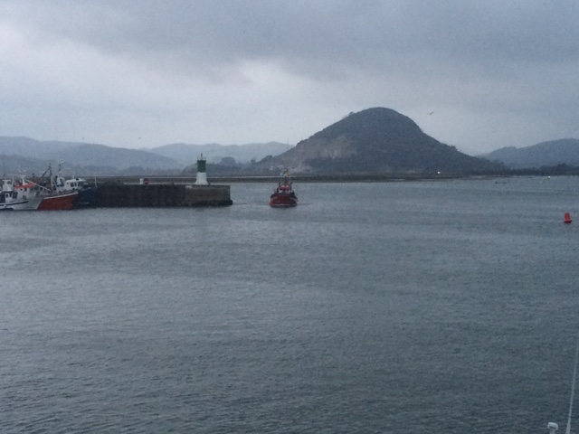 6 El arribo a Santoña.