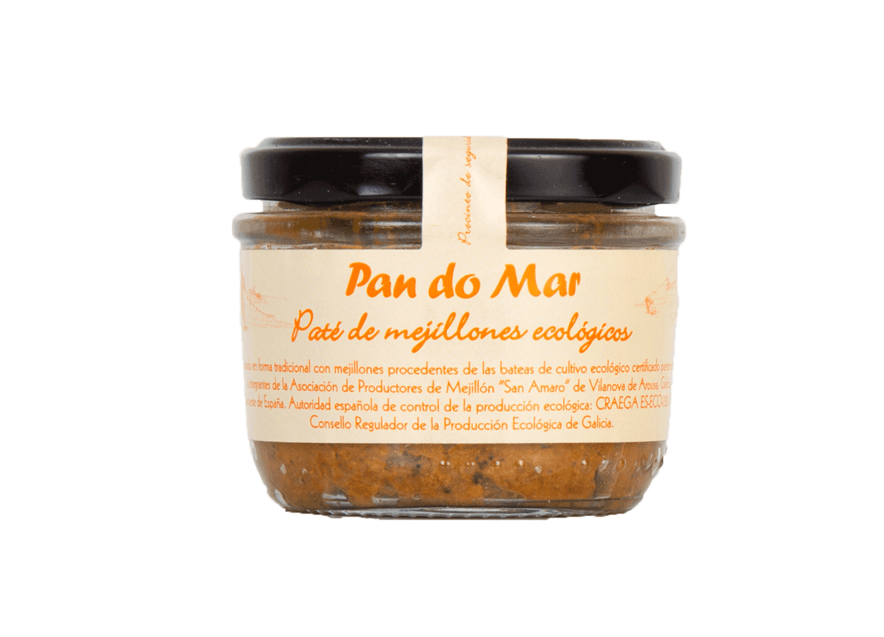  Paté de mejillones ecológicos (125g)